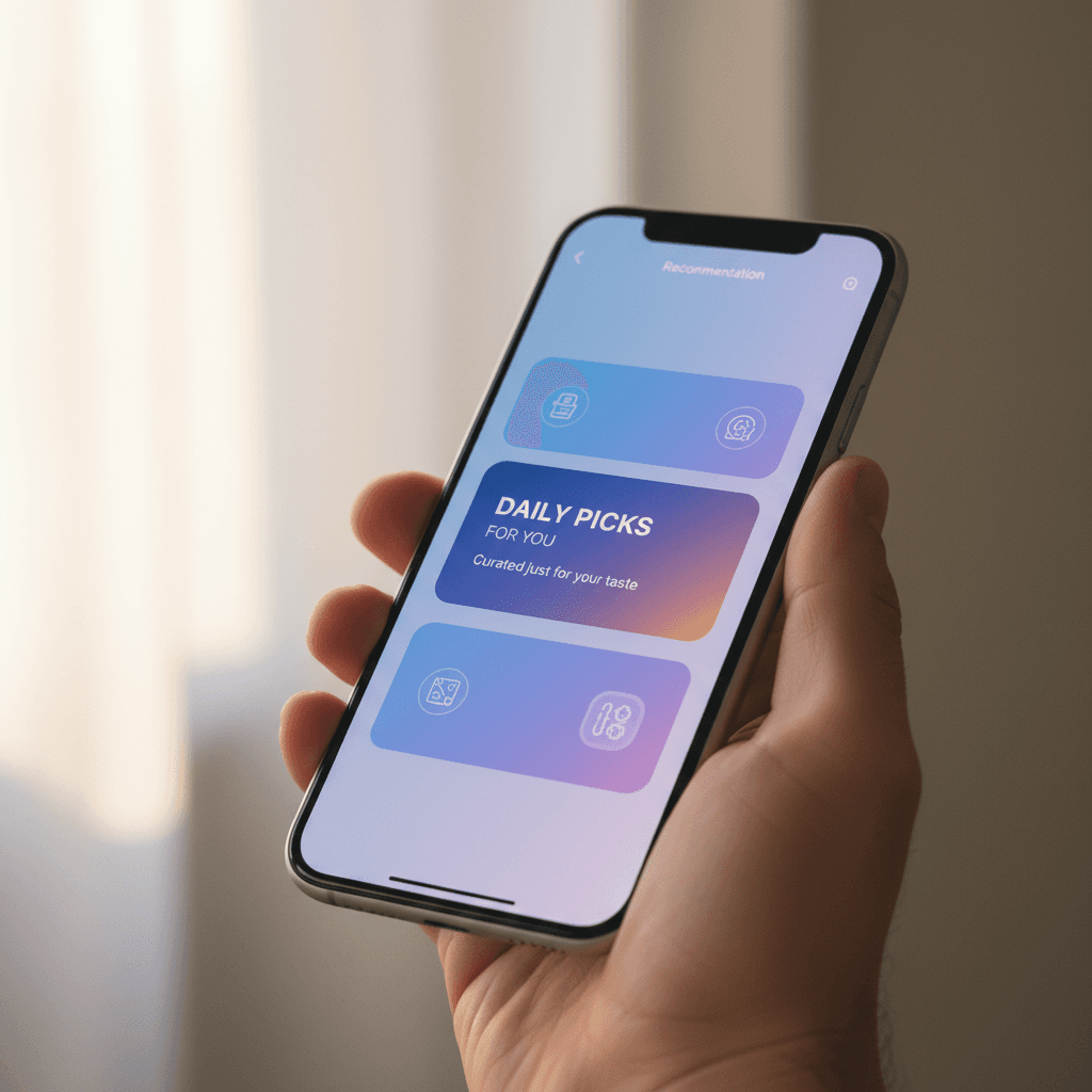 Intelligent mobile application interface